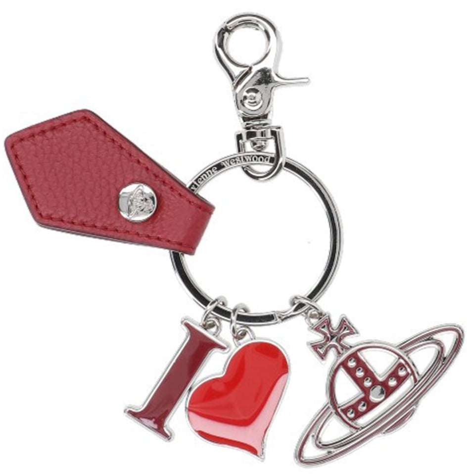 Vivienne Westwood Keychains Red Rood