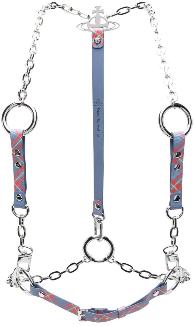 Vivienne Westwood Belts Blueorange Tartan Divers