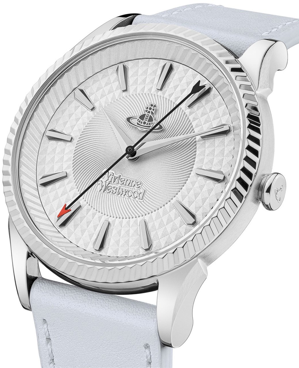 Vivienne Westwood Seymour Logo 38mm Quartz Watch Zilver