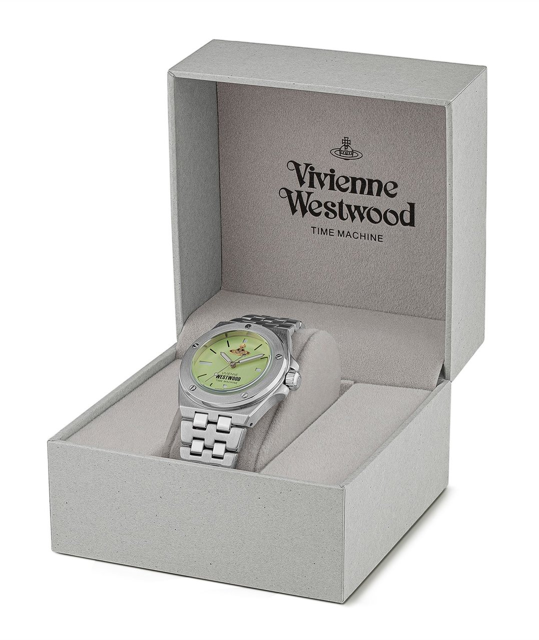 Vivienne Westwood Leamouth 41mm Quartz Watch Zilver