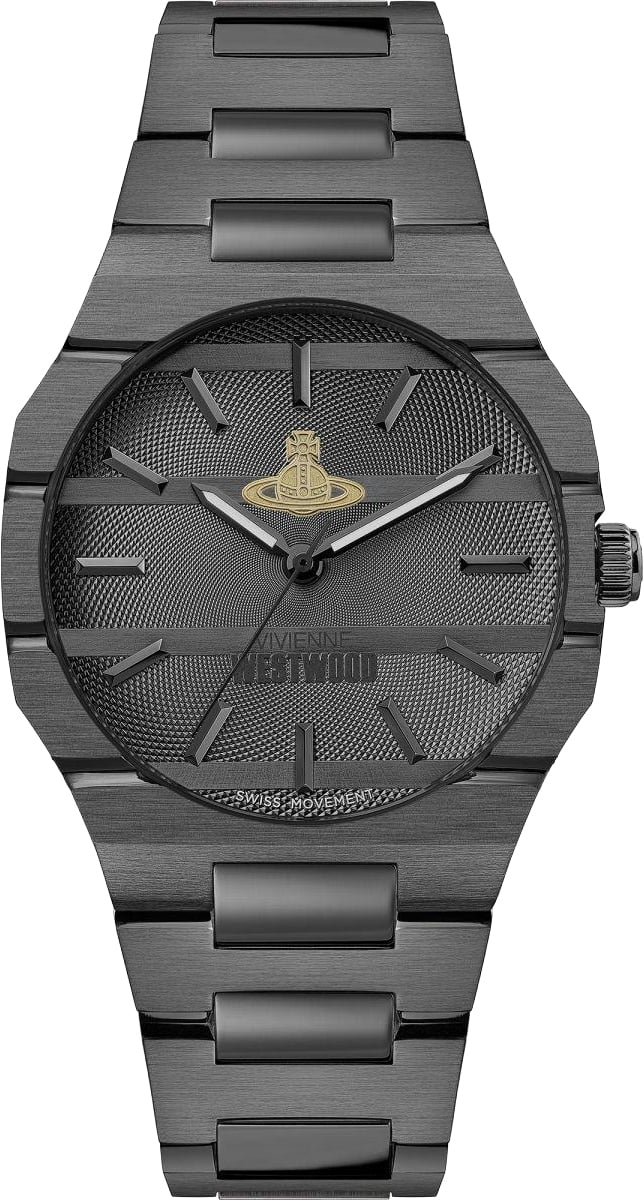 Vivienne Westwood The Bank 37mm Quartz Watch Zwart