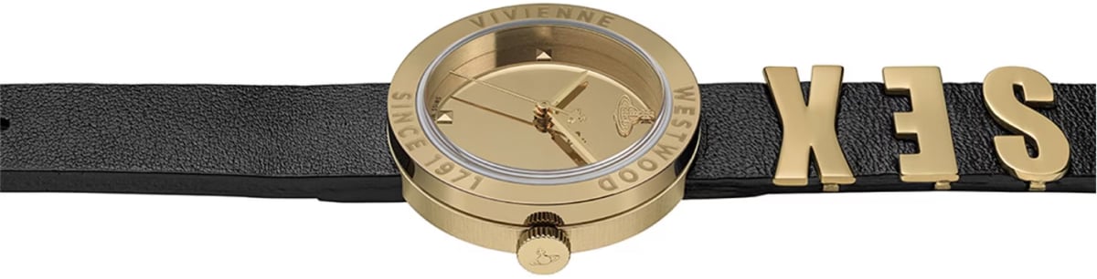 Vivienne Westwood The Rebel Watch Zwart