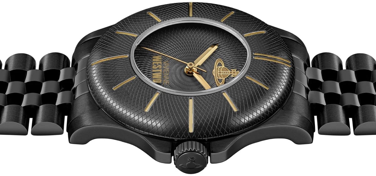 Vivienne Westwood Walbrook 37mm Quartz Watch Zwart