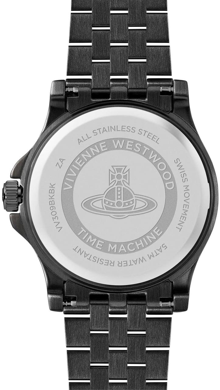 Vivienne Westwood Walbrook 37mm Quartz Watch Zwart