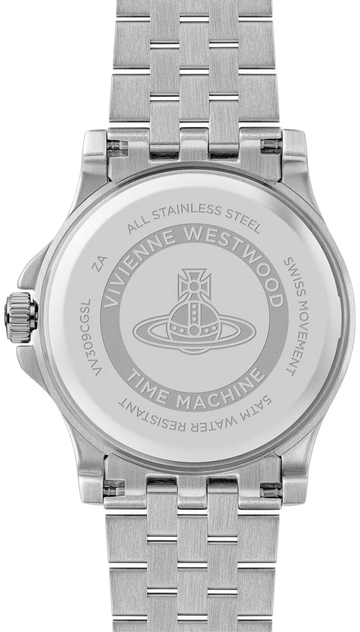 Vivienne Westwood Walbrook 37mm Quartz Watch Zilver