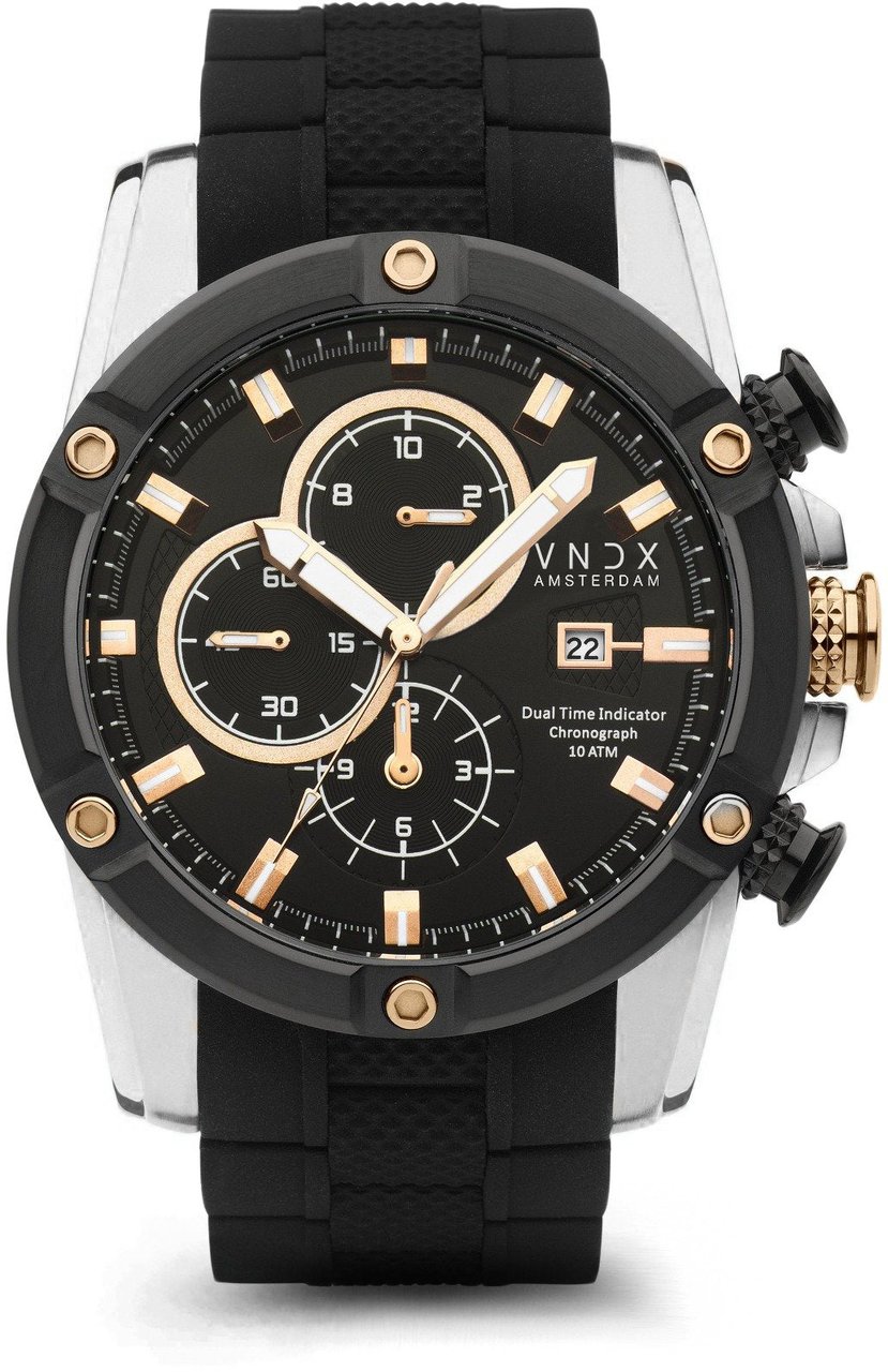 VNDX Amsterdam Young Rebel Big Boy Zilver Zwart Zilver