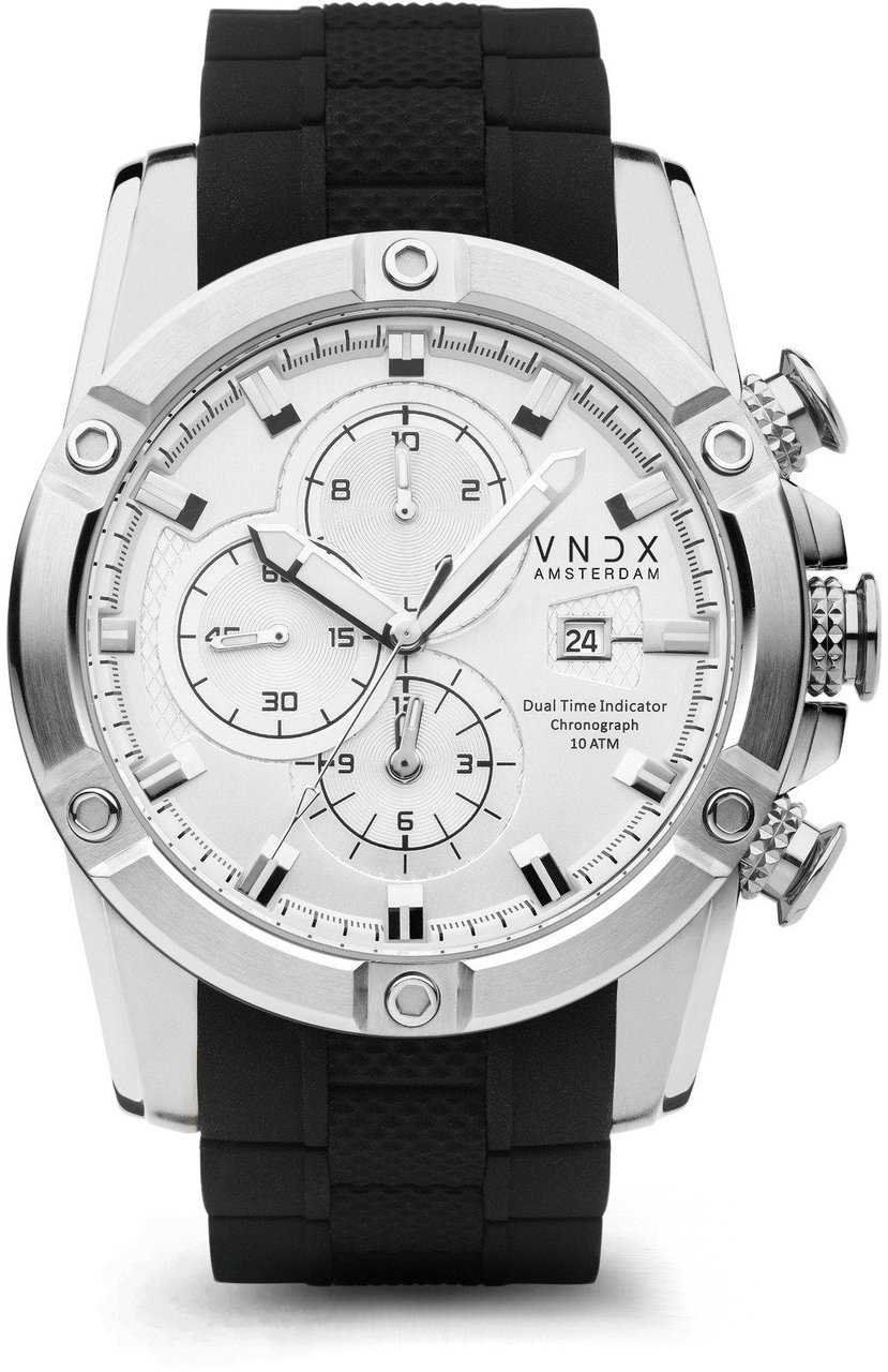 VNDX Amsterdam Young Rebel Big Boy Zilver Wit Zilver