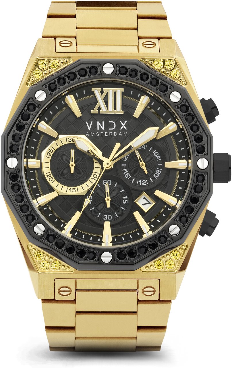 VNDX Amsterdam Wise Man Steel Stones Goud Goud