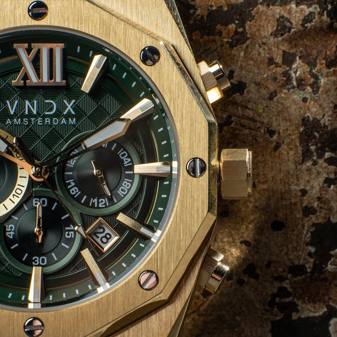VNDX Amsterdam Wise Man Steel Goud Groen Goud