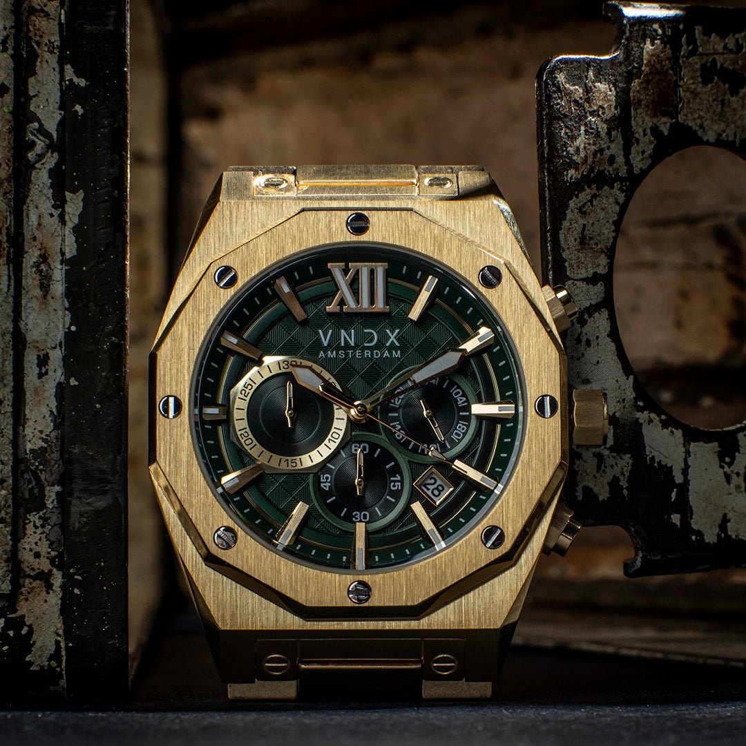 VNDX Amsterdam Wise Man Steel Goud Groen Goud