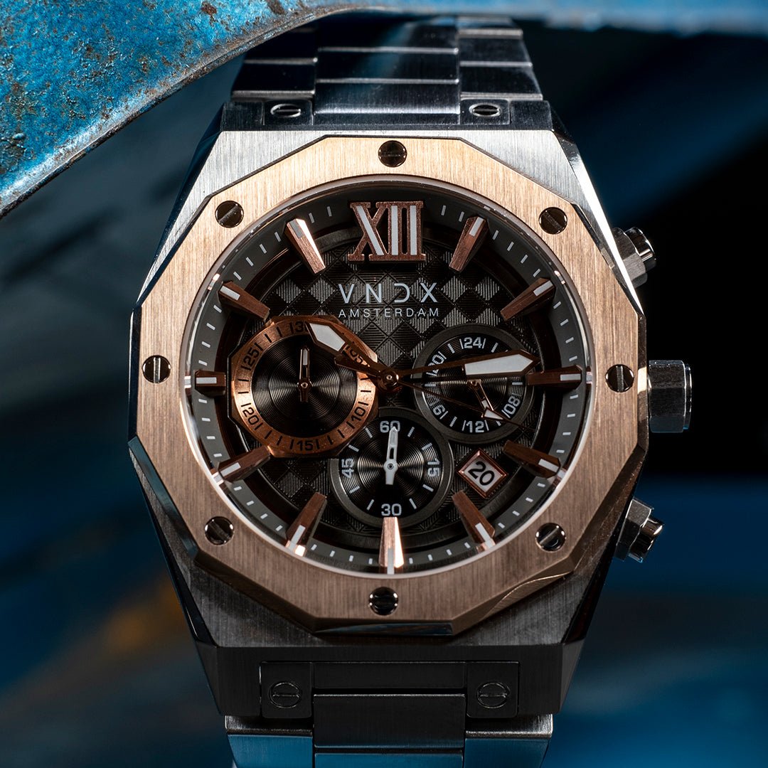 VNDX Amsterdam Wise Man Steel Zilver Rosé Roze