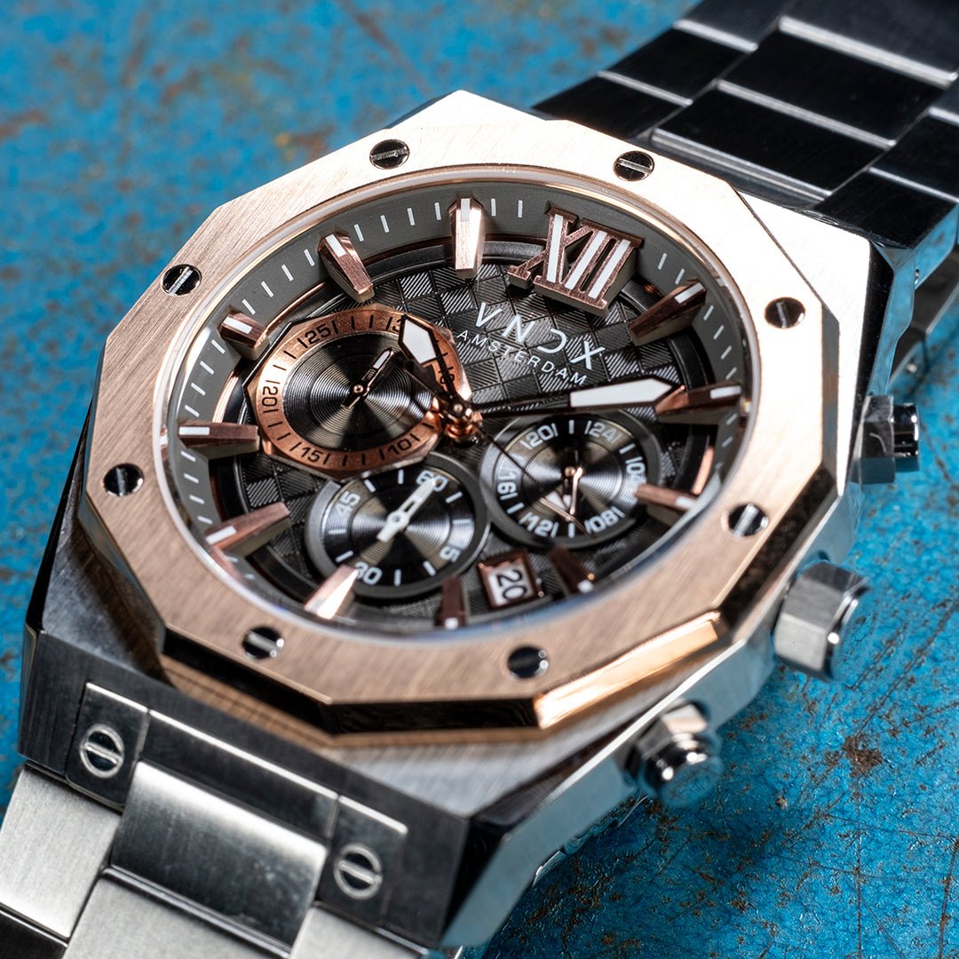 VNDX Amsterdam Wise Man Steel Zilver Rosé Roze
