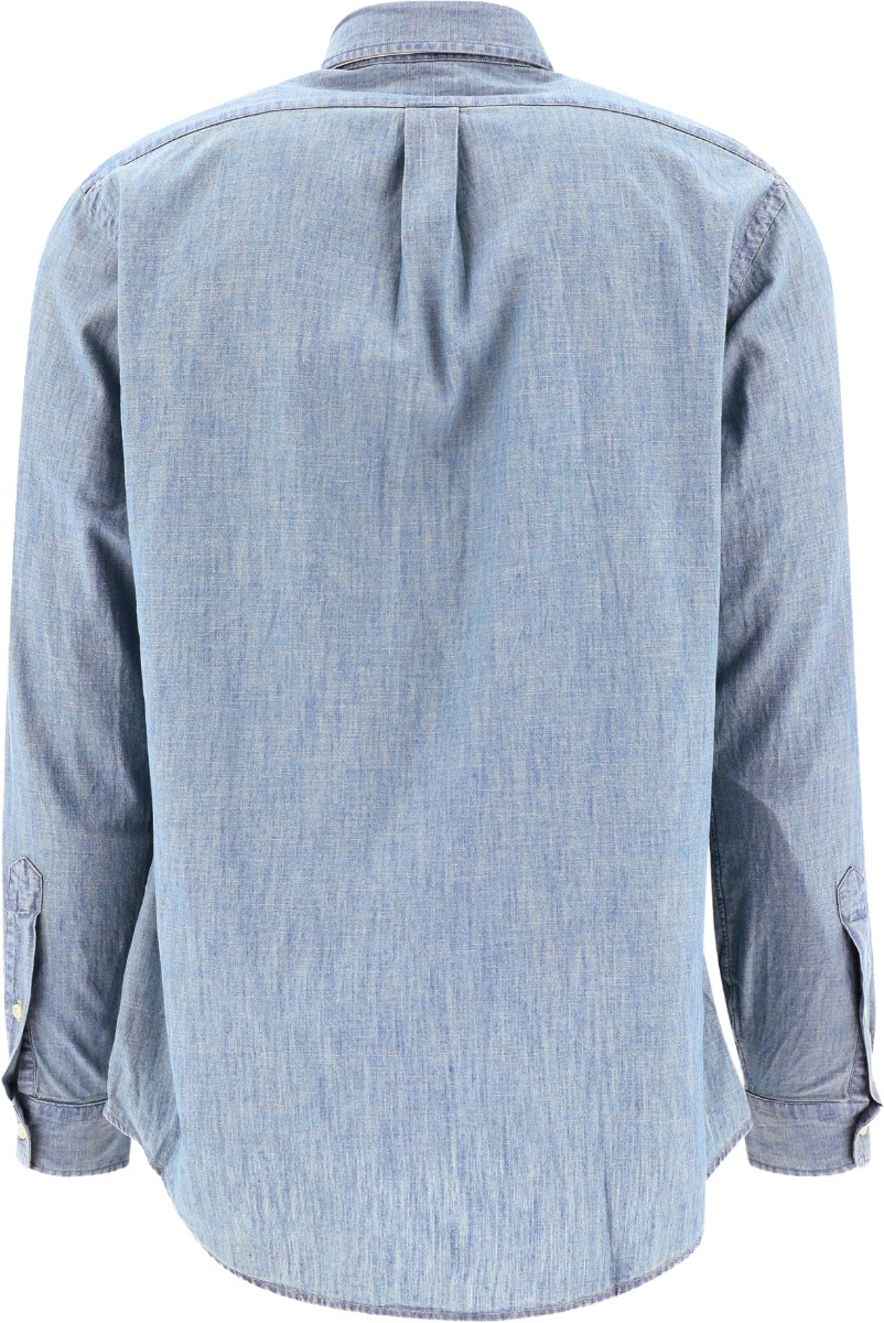 Ralph Lauren Shirts Chambray Lichtblauw