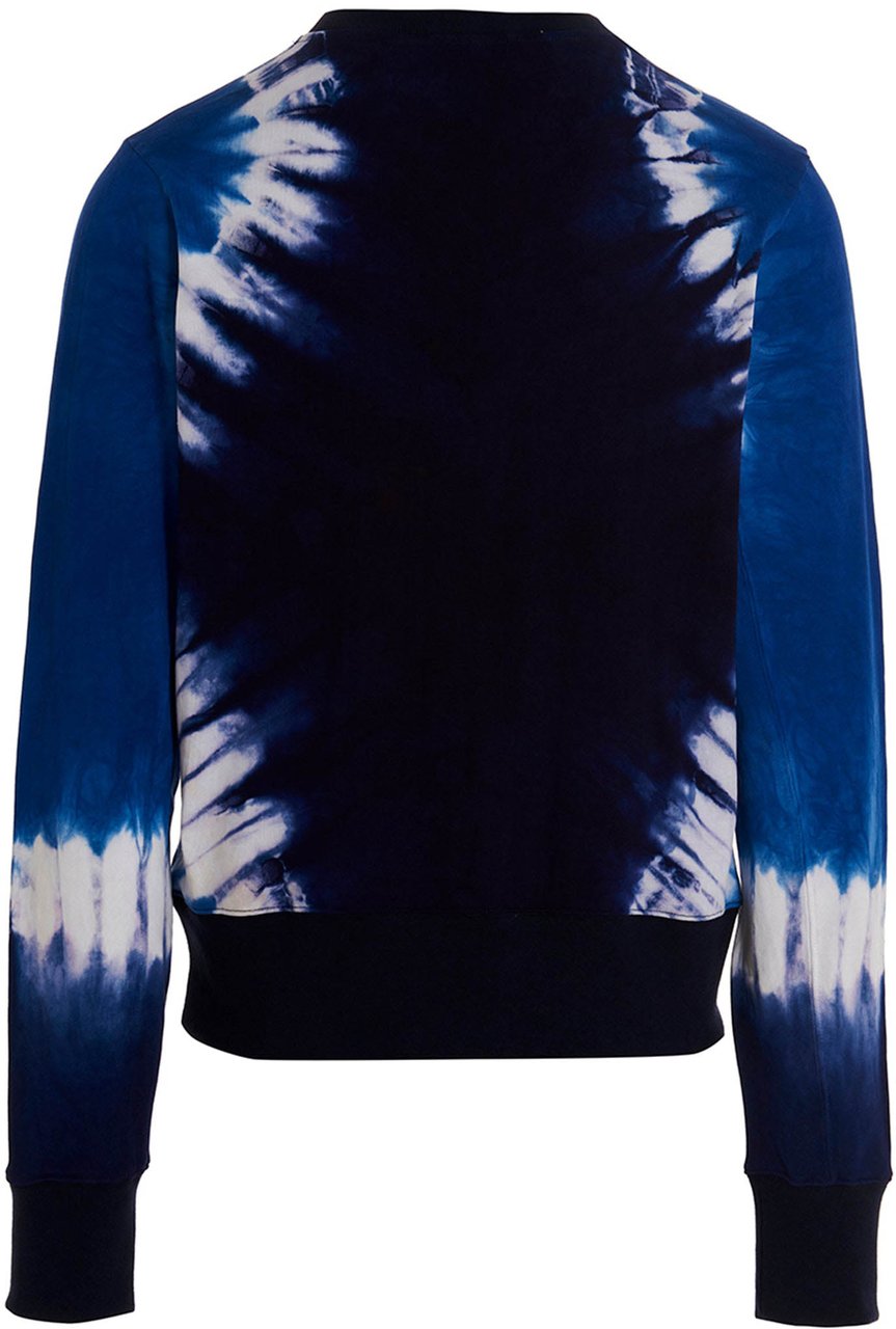 WALES BONNER Blue Cotton Sweatshirt Blauw