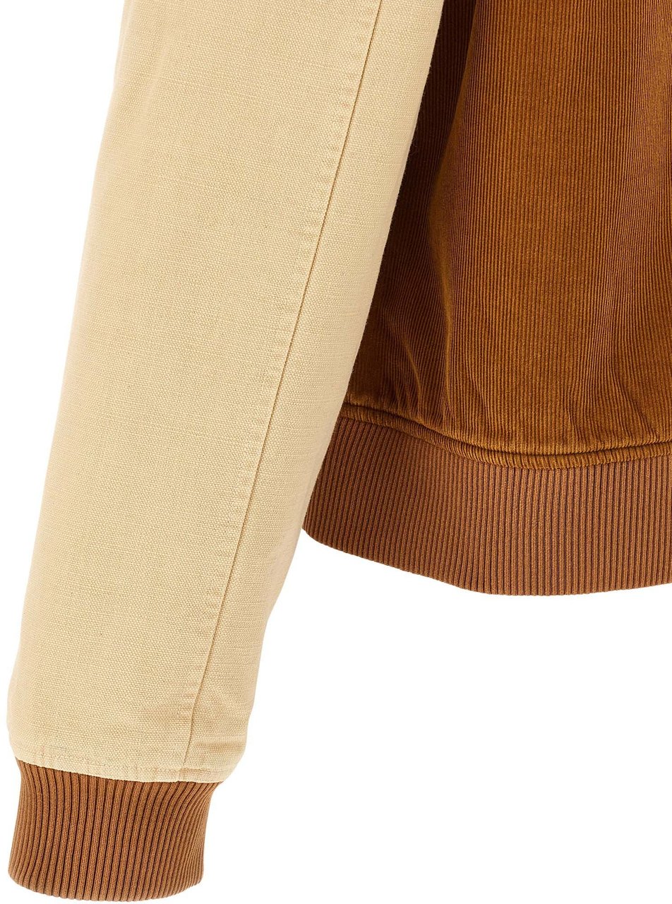 WALES BONNER Brown Cotton Bomber Bruin