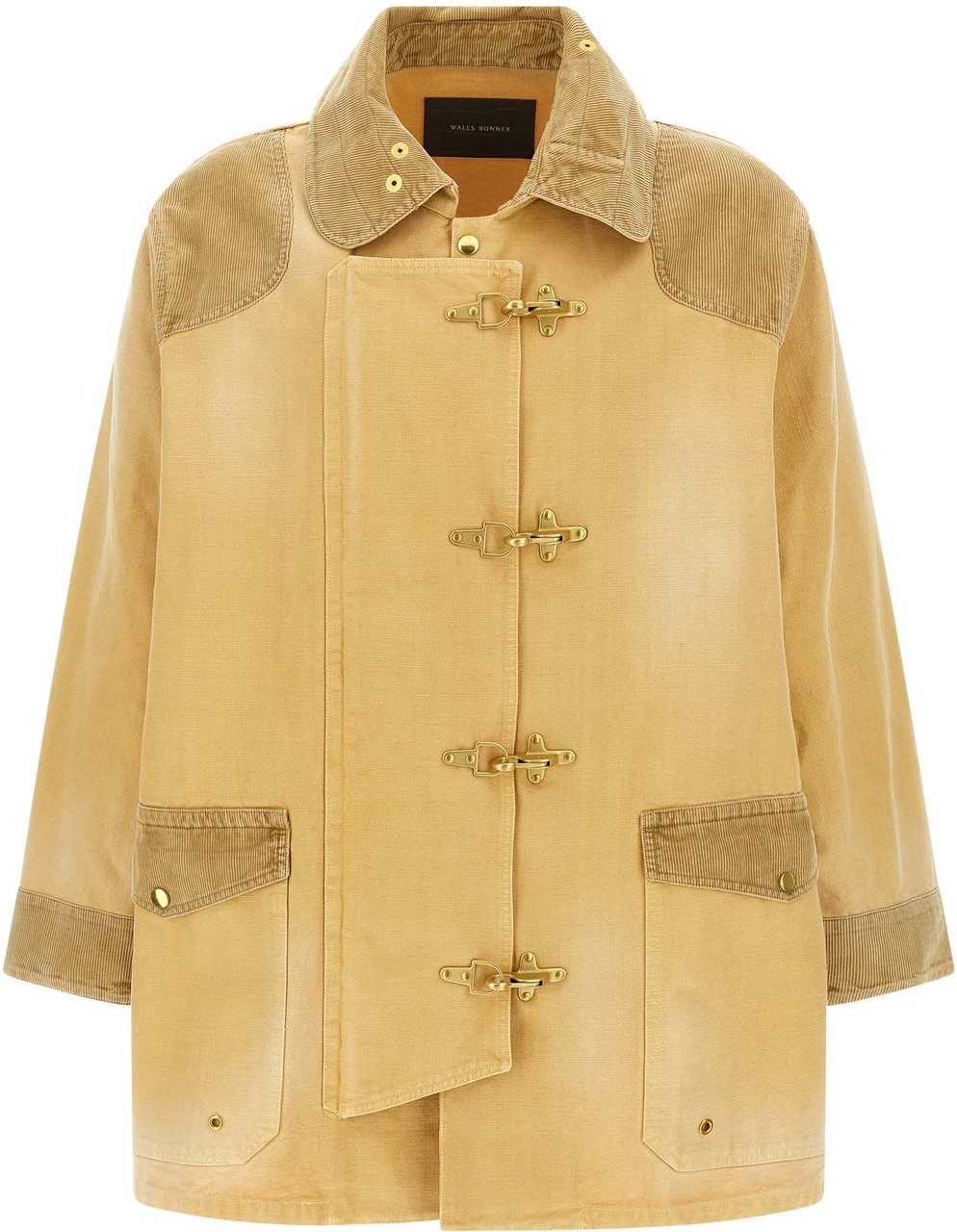 WALES BONNER Beige Cotton Coat Beige