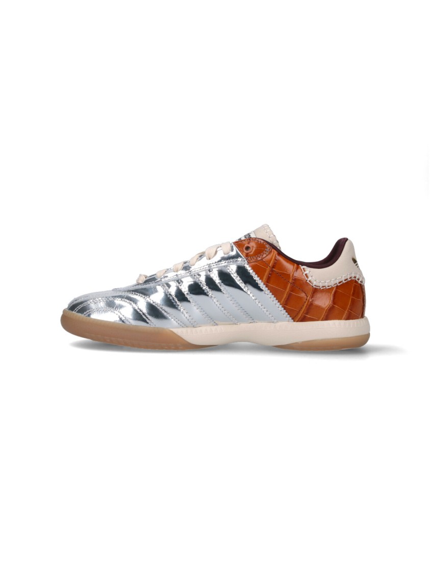 Wales Bonner "Samba Millennium" Sneakers Zilver
