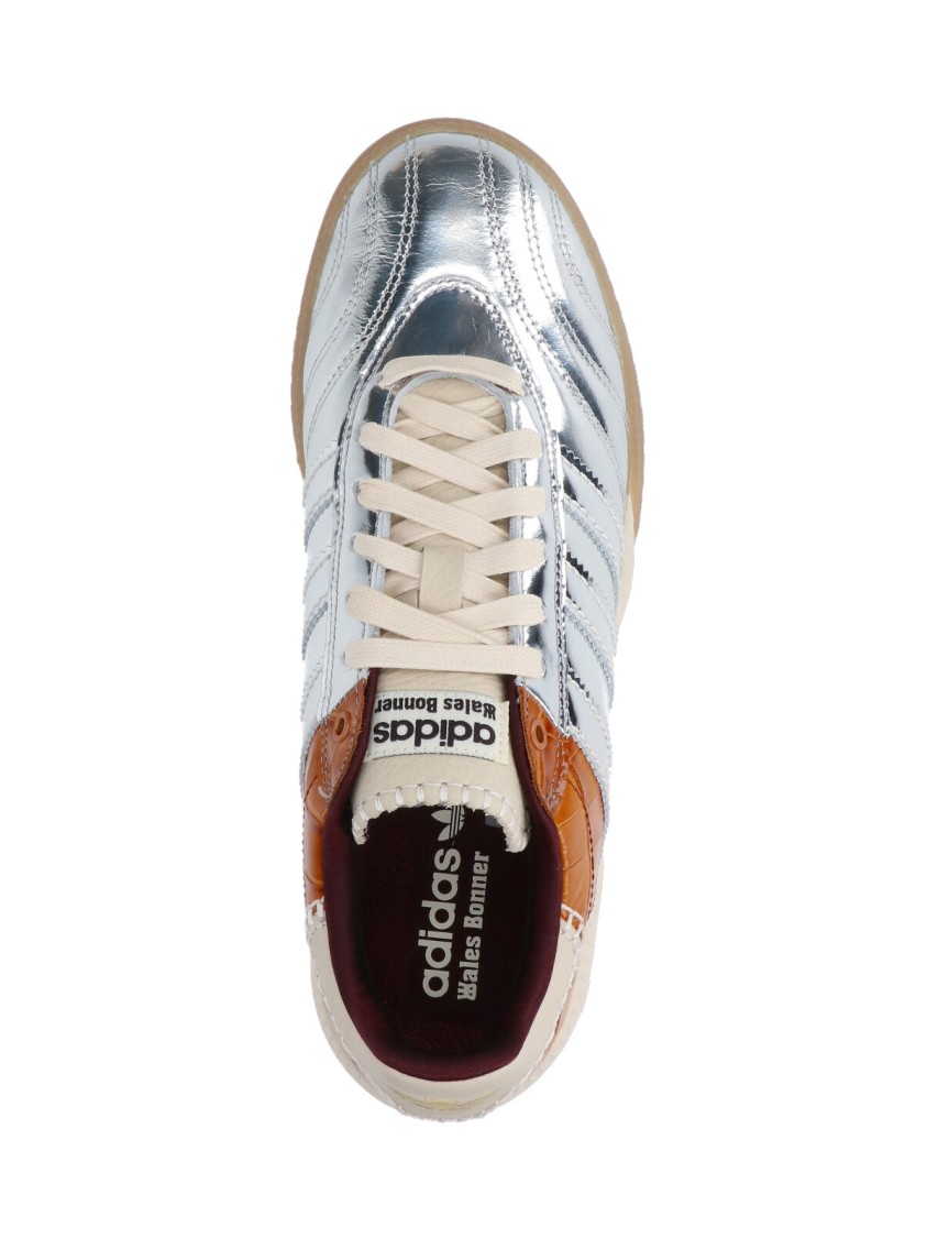 Wales Bonner "Samba Millennium" Sneakers Zilver
