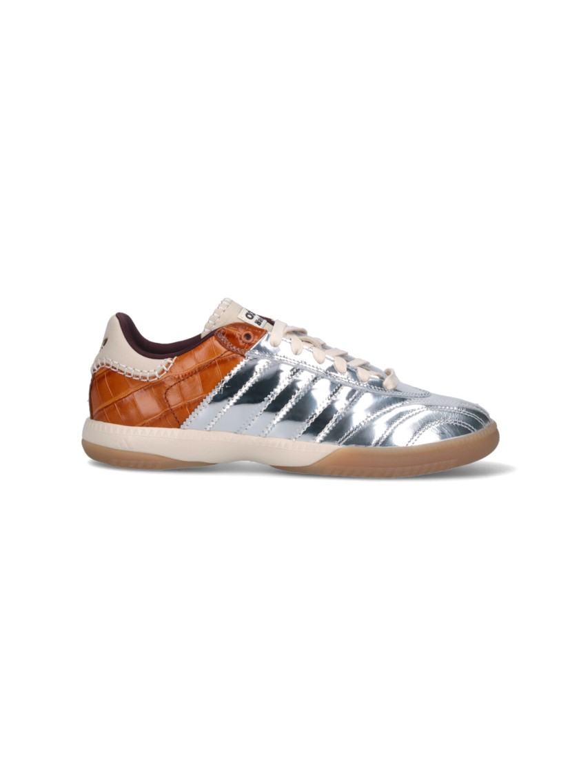 Wales Bonner "Samba Millennium" Sneakers Zilver
