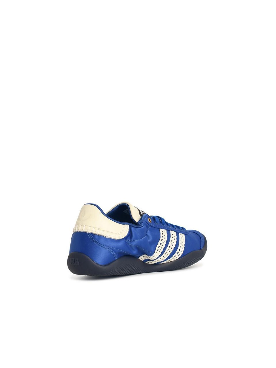 Wales Bonner Karintha Lo Satin' Blue Fabric Sneakers Blauw