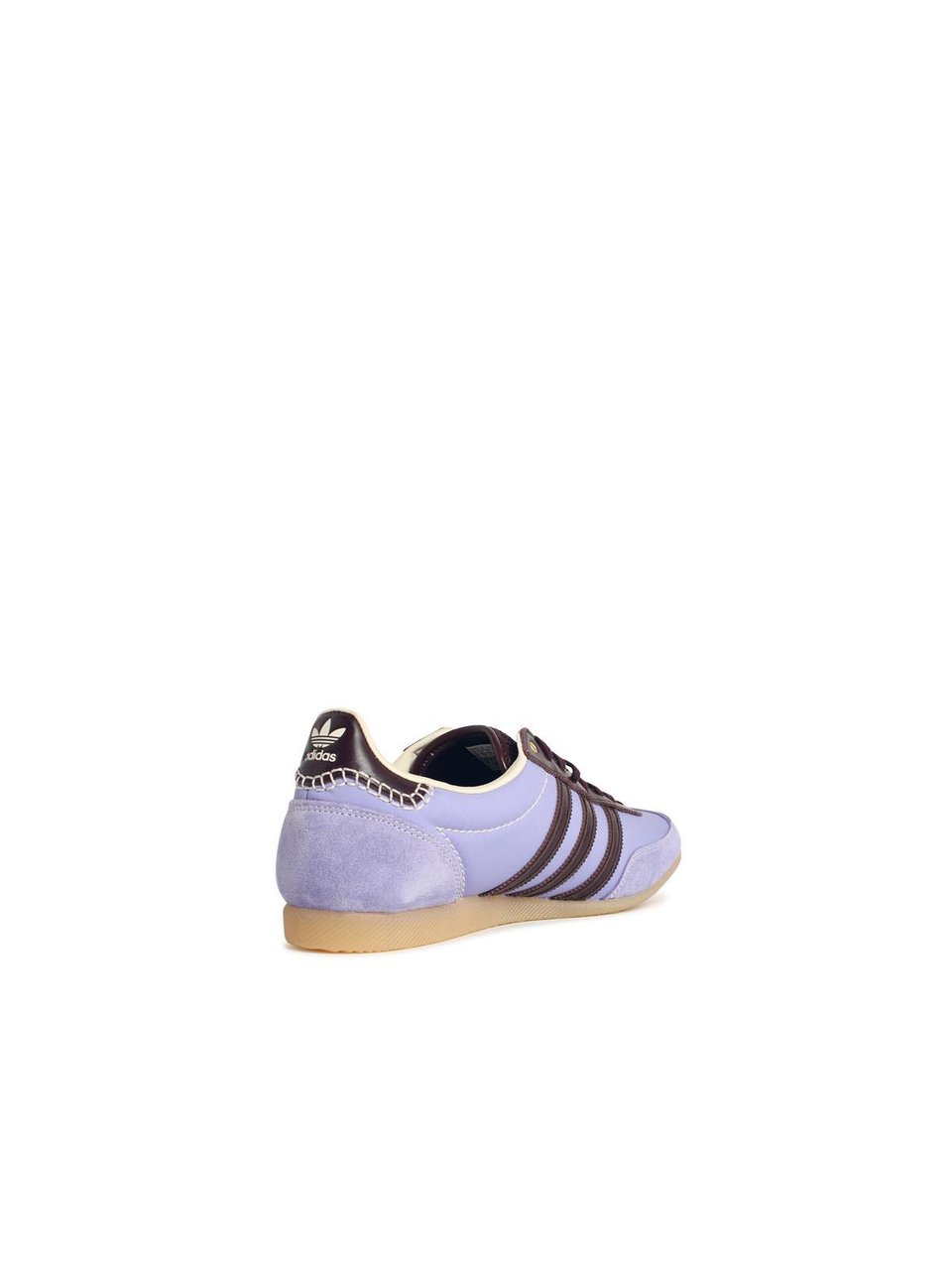 Wales Bonner Japan' Lilac Leather Blend Sneakers Blauw