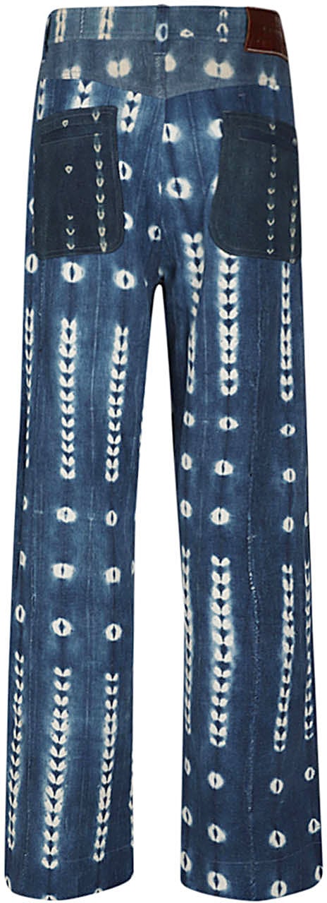 Wales Bonner Jeans Blue Blauw