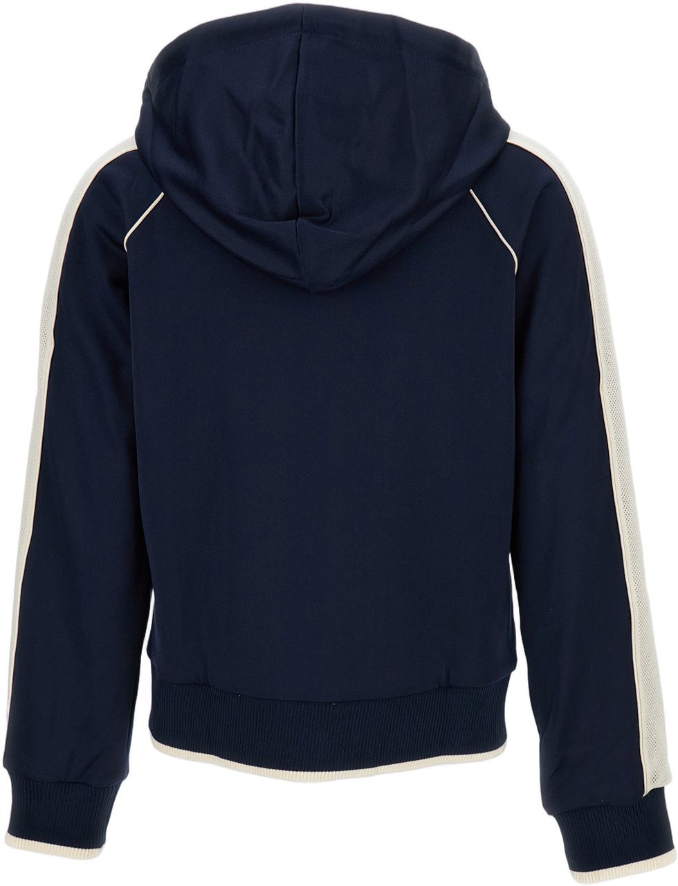 Wales Bonner Anthem Blue Cotton-Blend Hoodie Blauw
