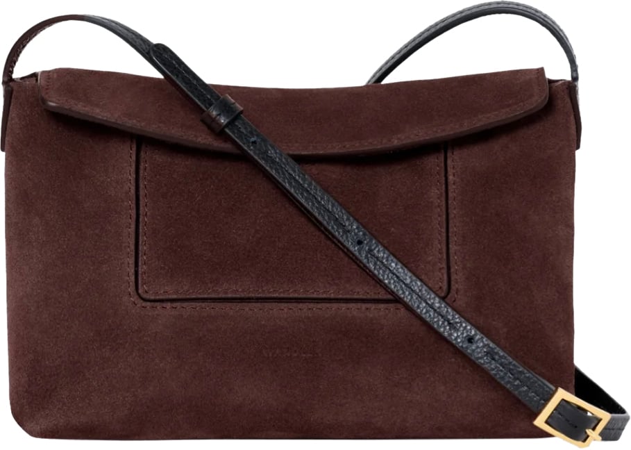 Wandler Penelope Slouch Mini Acai Suede Rood