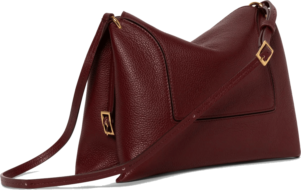 Wandler Penelope Slouch Bag Acai Rust Rood
