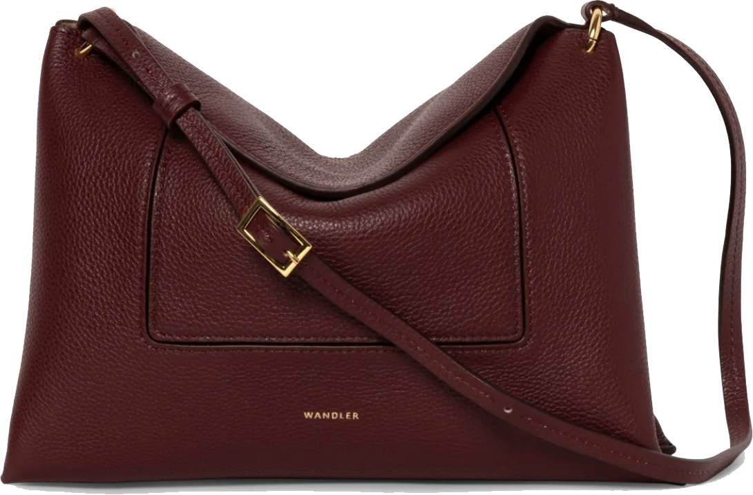 Wandler Penelope Slouch Bag Acai Rust Rood