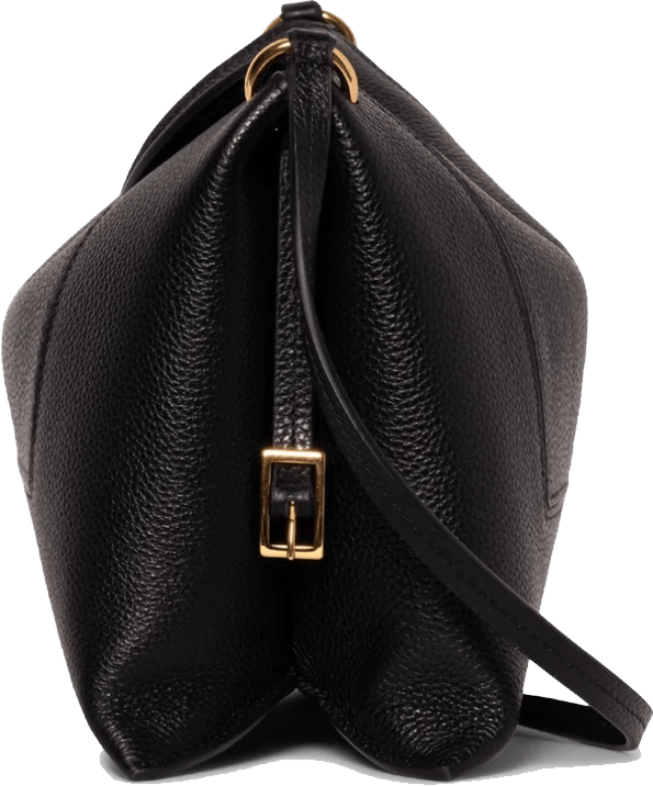 Wandler Penelope Slouch Bag Black Crust Zwart