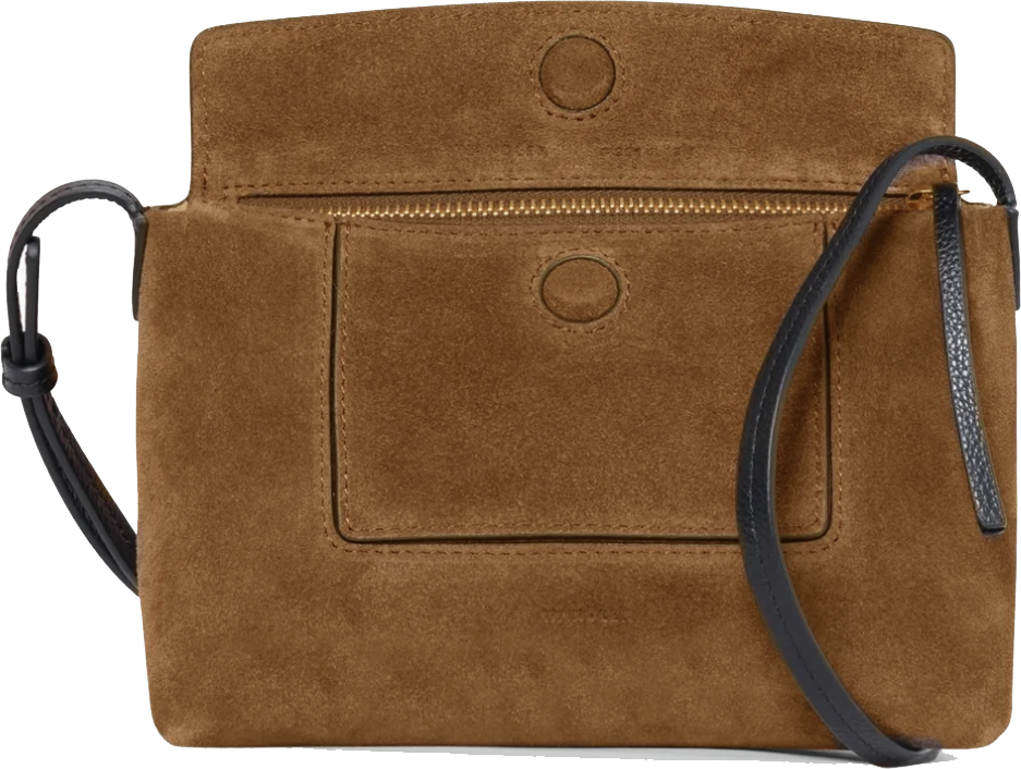 Wandler Penelope Slouch Mini Cognac Suede Divers