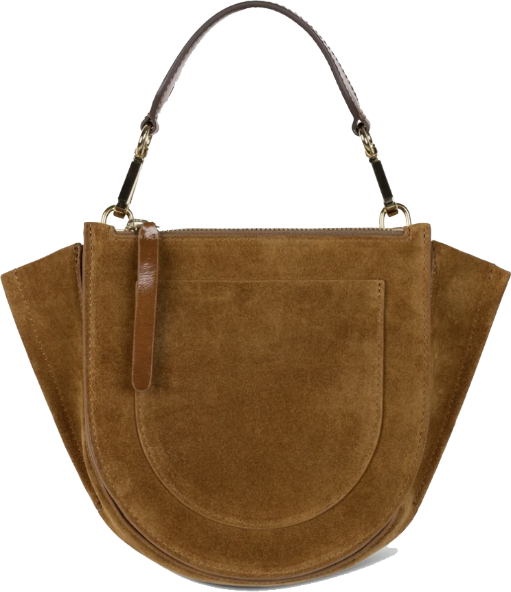 Wandler Hortensia Mini Cognac Suede Divers