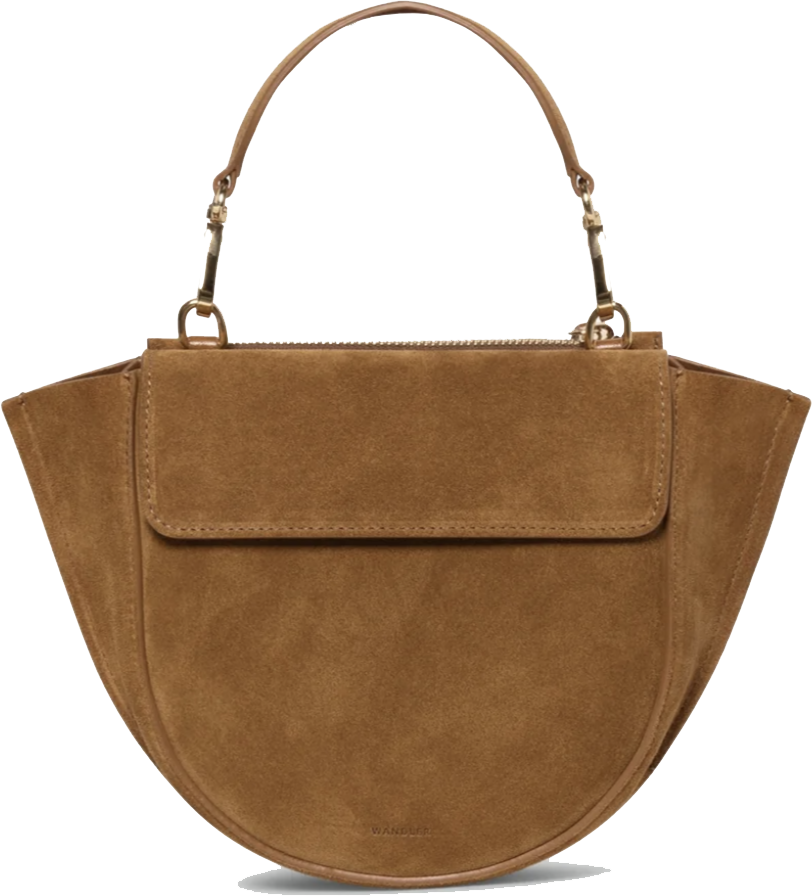 Wandler Hortensia Mini Cognac Suede Divers