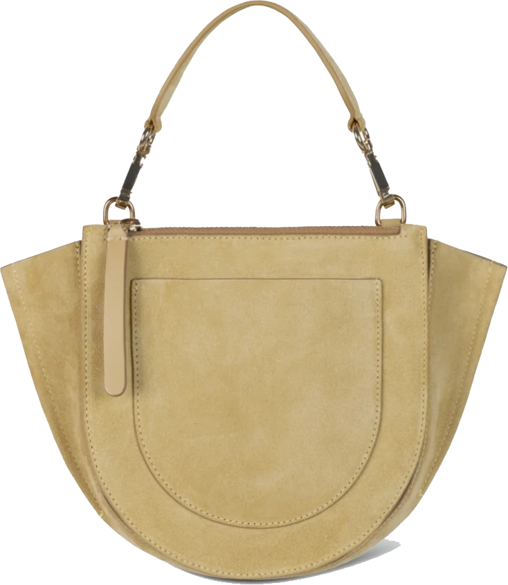Wandler Hortensia Mini Sandy Suede Beige