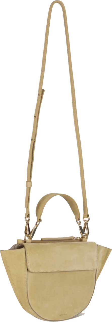 Wandler Hortensia Mini Sandy Suede Beige