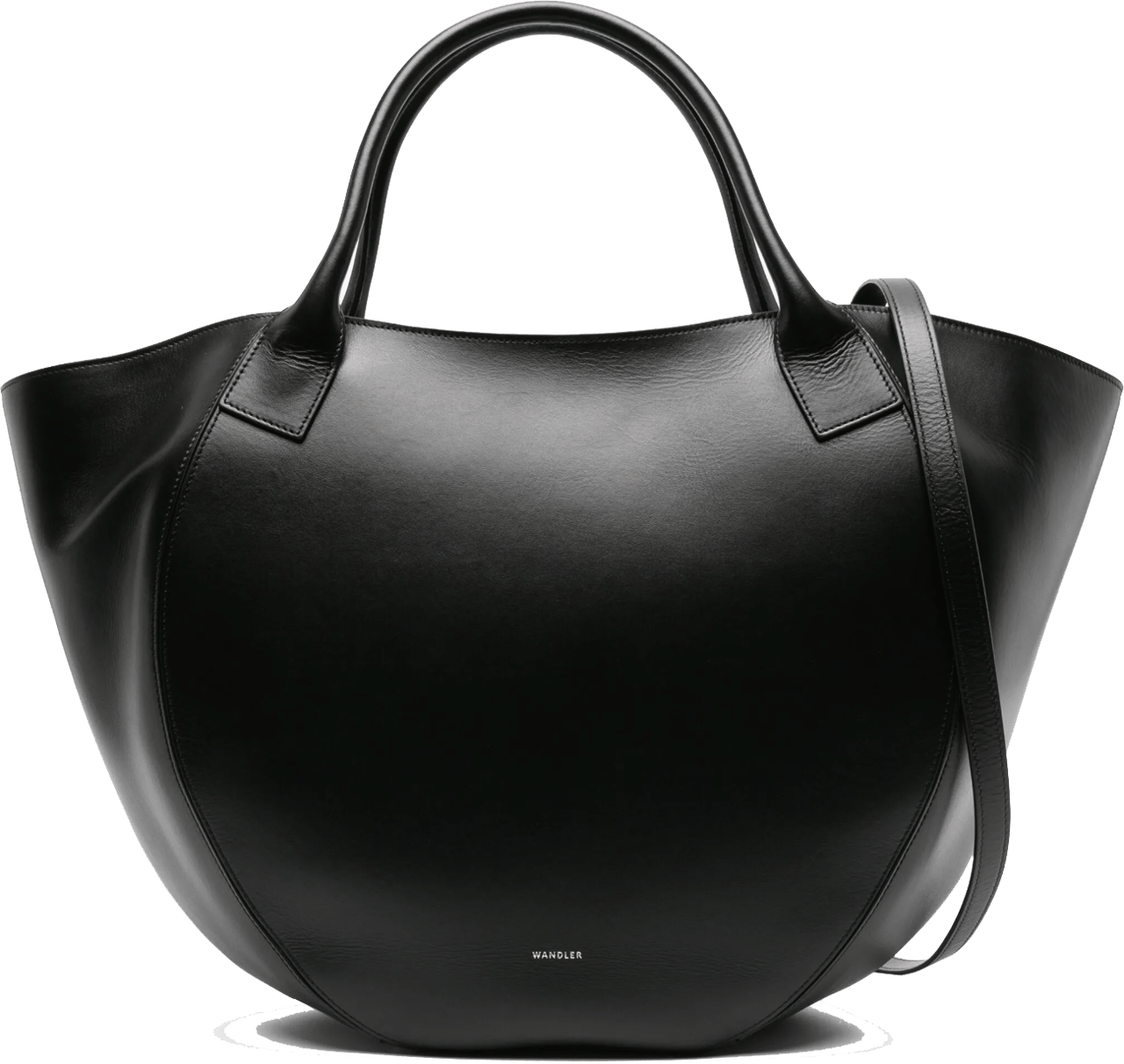 Wandler Hortensia Shopper Black Zwart