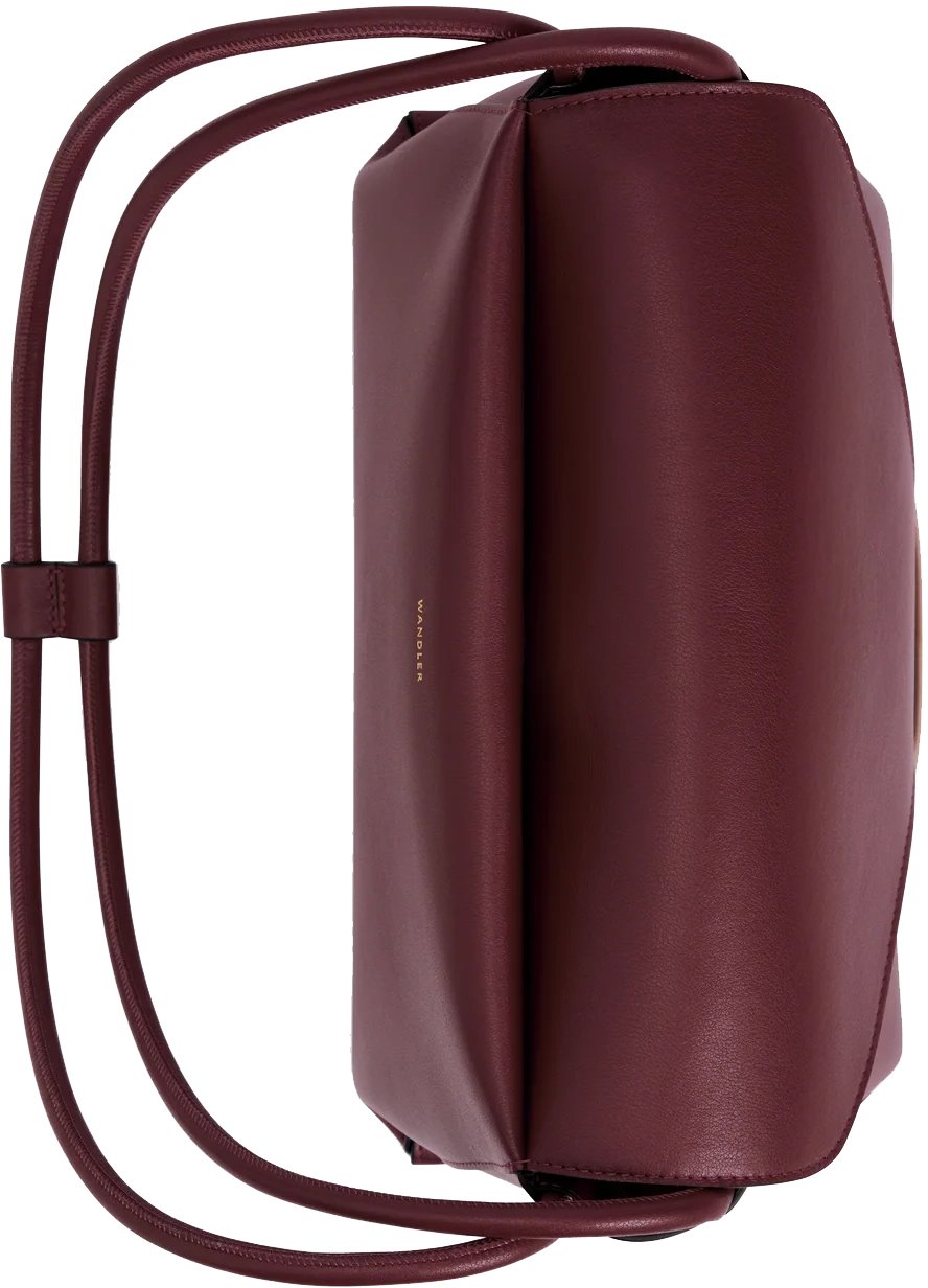 Wandler Veneto Shoulderbag Large Bordeaux Rood