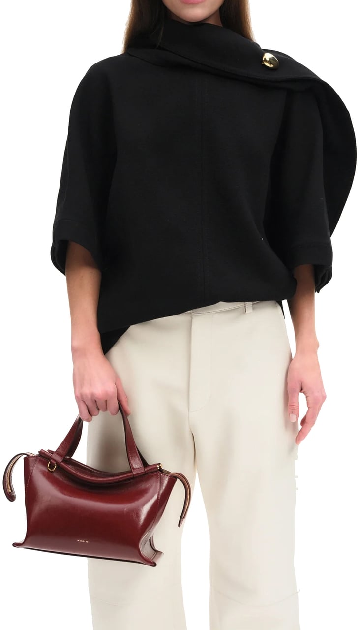 Wandler Ida Bag Small Ruby Glaze Rood