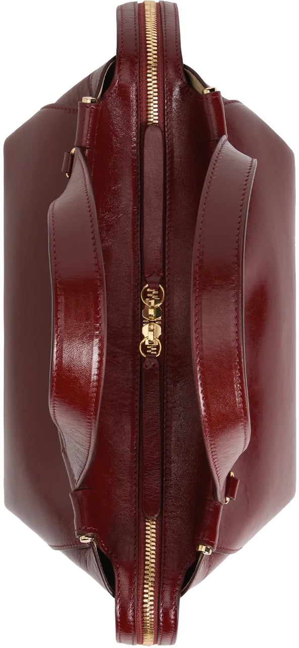 Wandler Ida Bag Small Ruby Glaze Rood