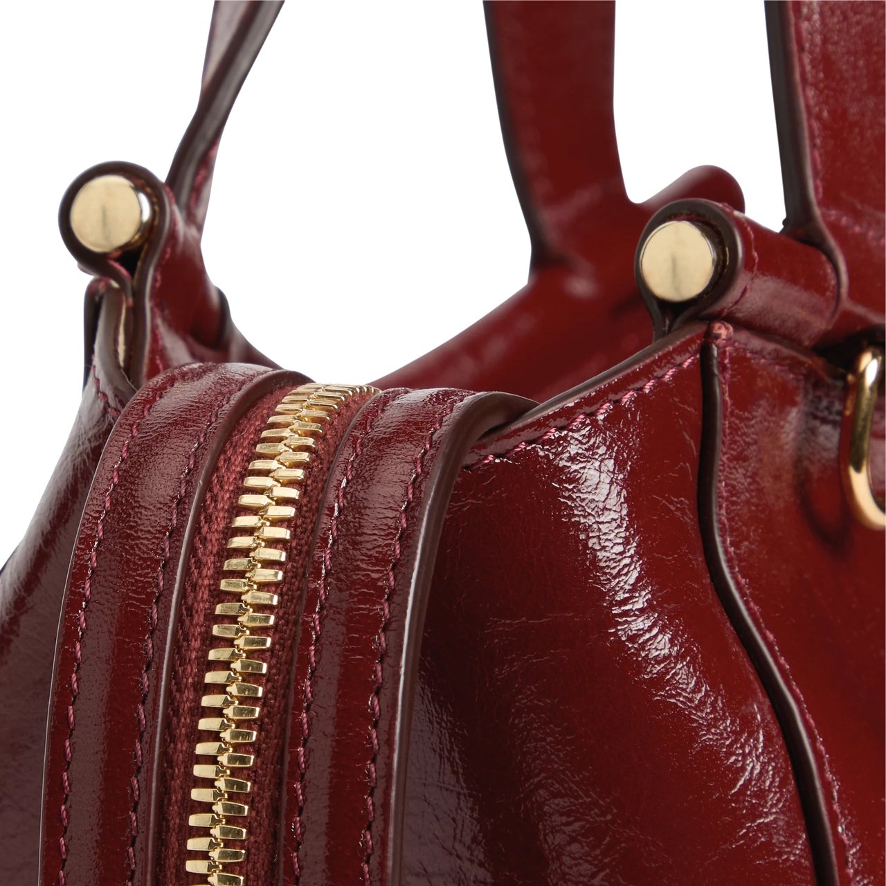 Wandler Ida Bag Small Ruby Glaze Rood