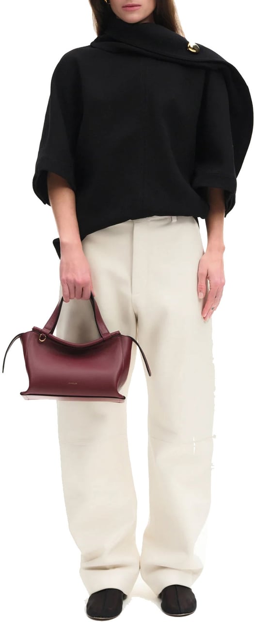 Wandler Ida Bag Small Bordeaux Rood