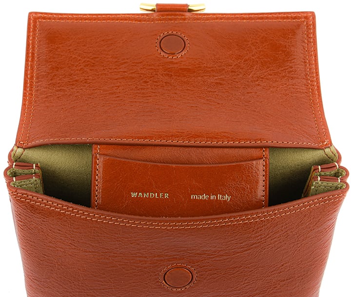 Wandler Ida Trio Bag Carrot Glaze Oranje
