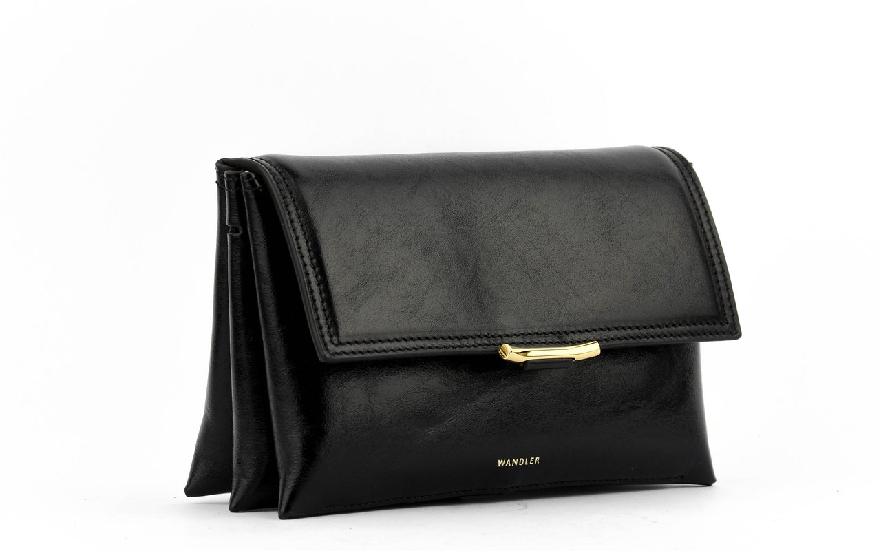 Wandler Ida Trio Bag Black Glaze Zwart