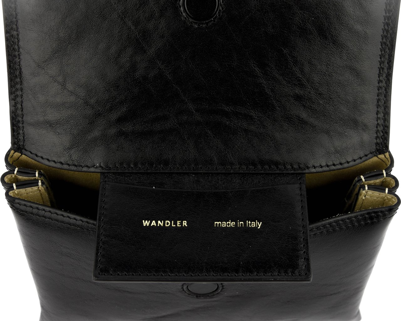 Wandler Ida Trio Bag Black Glaze Zwart