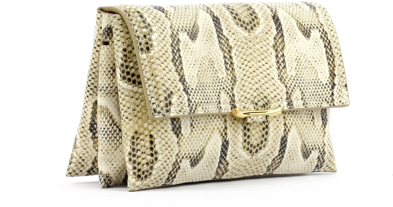 Wandler Ida Trio Bag Island Python Beige