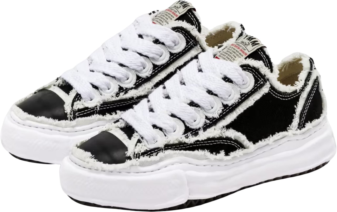 Maison Mihara Yasuhiro Maison Mihara Yasuhiro Peterson OG Sole Canvas Low Frayed Black Divers