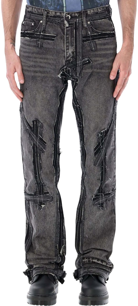 Who Decides War Exposure Denim Coal Donkergrijs