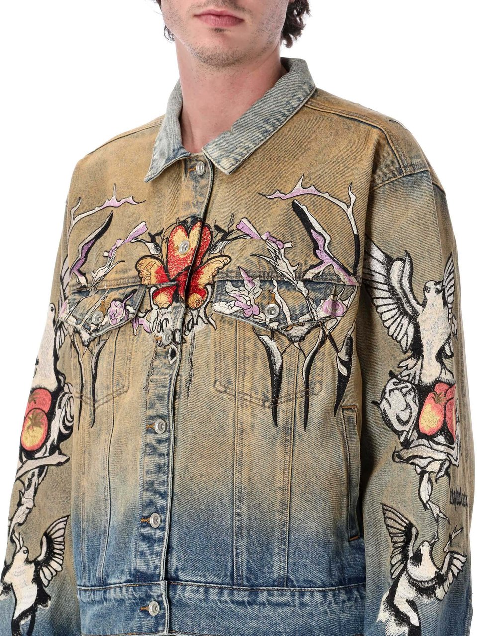 Who Decides War Dove Trucker Rosso Blauw