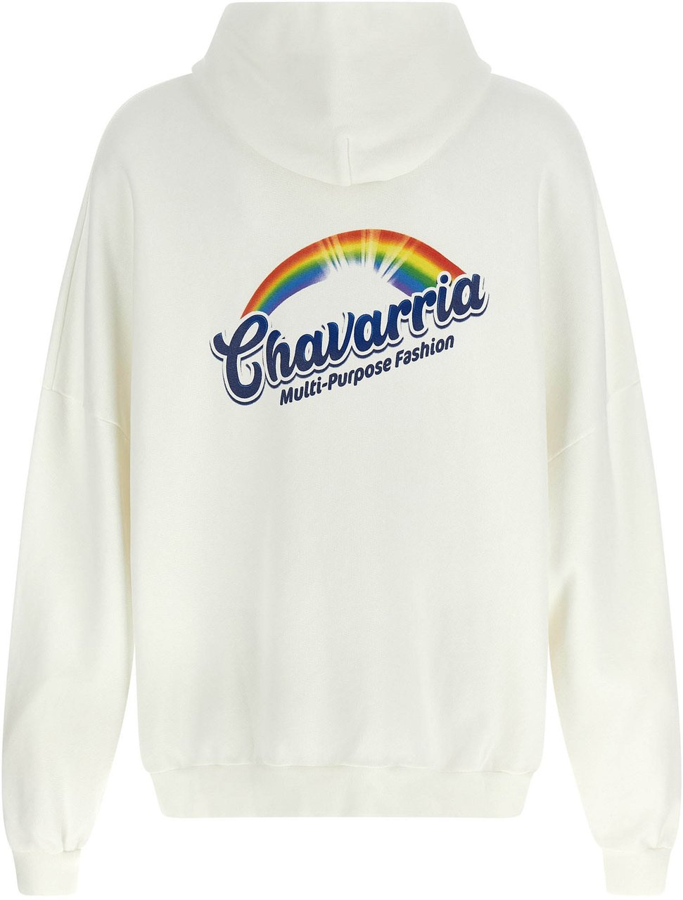 WILLY CHAVARRIA White Cotton Sweatshirt Wit